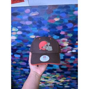 NFL Cleveland Browns Hat Brown Orange Adjustable Strapback Cap OSFA